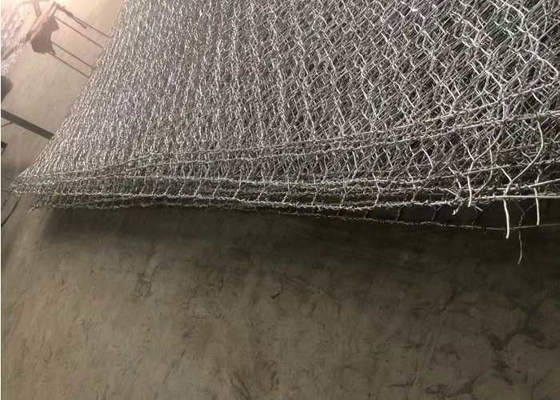 2.8mm PVC Coated Gabion Baskets 60mm Mesh 10 Year Lifespan