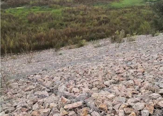 PVC Coated Gabion Mattress 60x80mm Mesh for Slope Protection