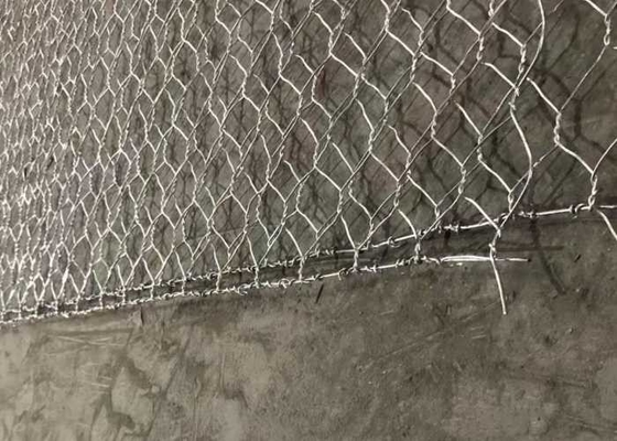 PVC Coated Gabion Mattress 3.0mm-4.0mm Wire 60x80mm Mesh