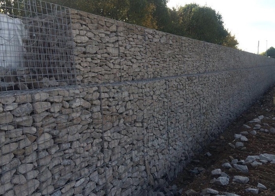 Galvanized Welded Mesh Gabions 2.0mm-4.0mm Wire for Slope Protection