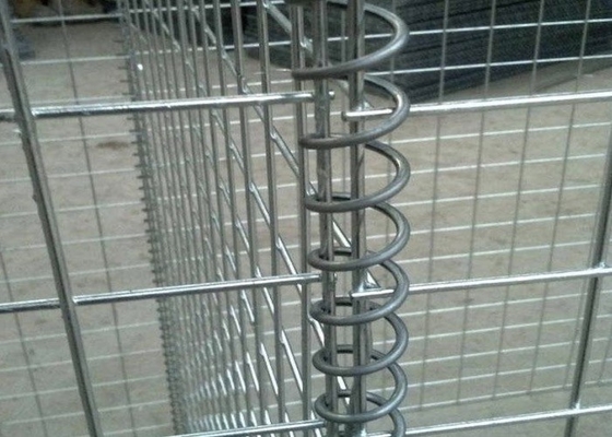 Heavy Duty Eco Friendy Welded Mesh Gabions With Pvc Coating