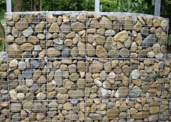 3x1x1m Gabion Baskets 60x80mm Mesh 380-550N/mm2 Tensile Strength