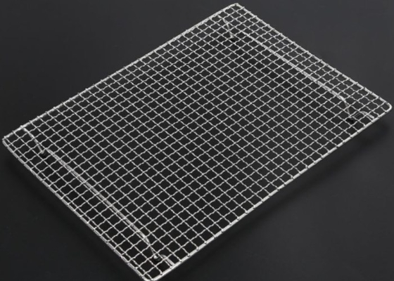 316 Stainless Steel BBQ Grill Mesh 12x12 Inch Non-Stick