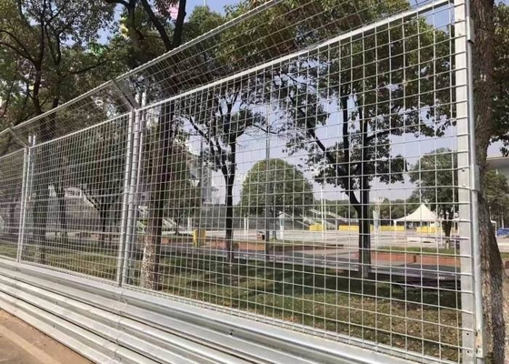 Galvanized Roll Top Wire Mesh Fence 3m Width Black