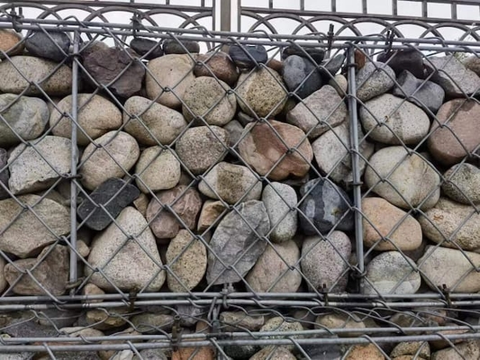 1x1x1m Gabion Wire Mesh Pvc Coating Thickness 0.2-1mm