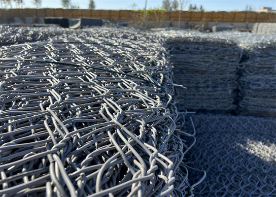 1x1x1m Gabion Wire Mesh Pvc Coating Thickness 0.2-1mm