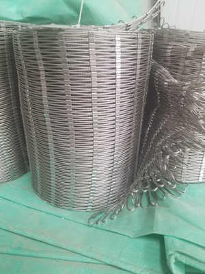 7x19 Flexible Stainless Steel Cable Mesh Netting For Stair Railing