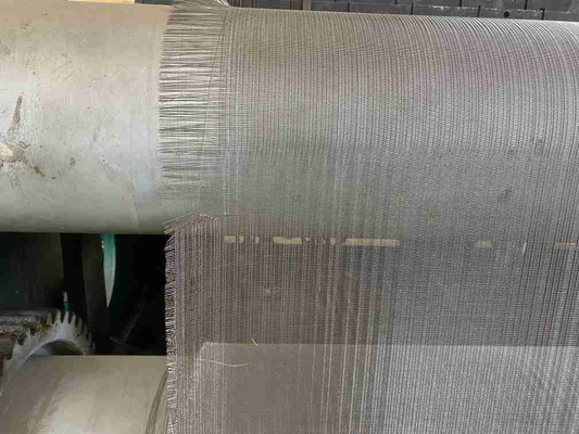 Metallic Square Decorative Wire Mesh Stainless Steel Weave Wire Mesh Screen Fabric