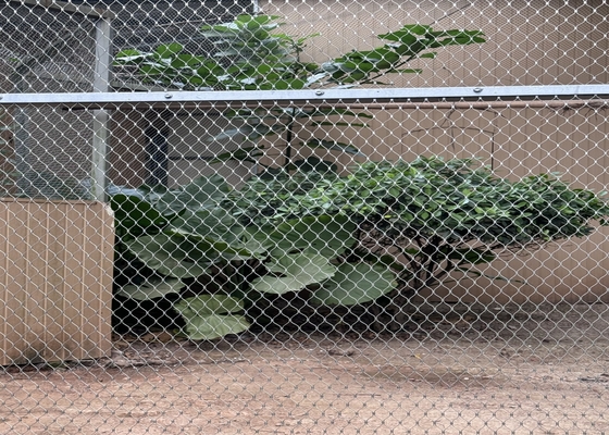 2mm Stainless Steel 316 Rope Mesh for Zoo Enclosures 20-200mm