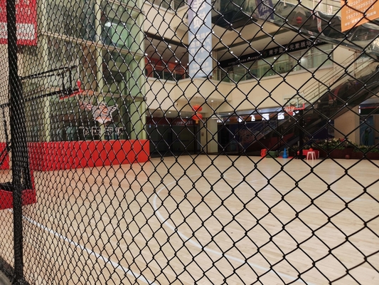 High Carbon Steel Chain Link Fence Mesh 2mm Wire 48mm 65mm Width