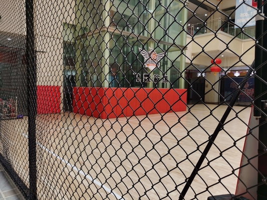 Tensile Strong Chain Link Fence Mesh Galvanized PVC Coated