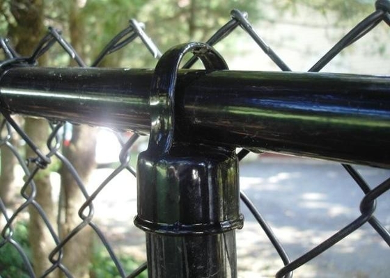 Bespoke Roll Carbon Steel Rhomboid Chain Link Fence Mesh For Residential Or Farm