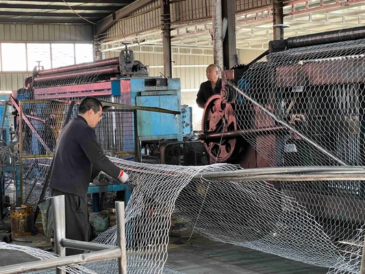 Galfan Gabion Baskets 2.2mm Wire Diameter Hot-Dipped Galvanized