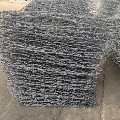 Galvanized Steel Gabion Baskets 1m x 1m x 1m for Coastal Protection