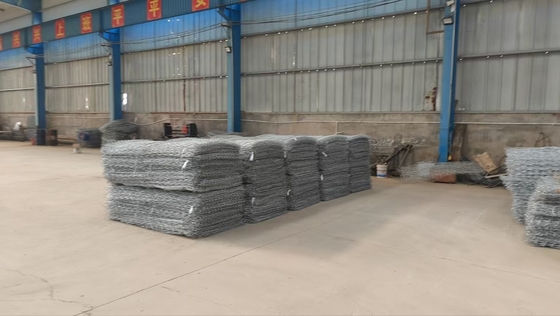 Galvanized Gabion Baskets for Riverbank and Slope Protection