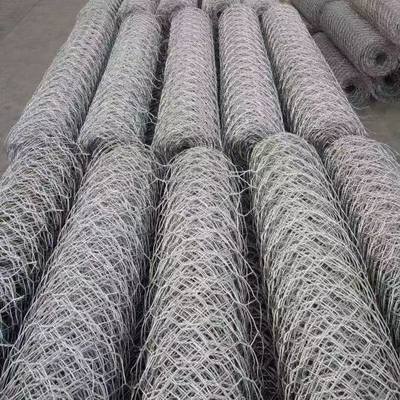 Landscaping Gabion Basket, Galvanized Hexagonal Wire Mesh Box for Decorative and Structural Use