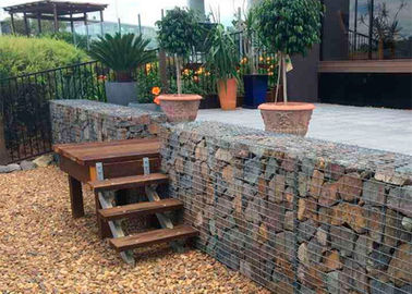 High Strength Decorative Gabion Baskets Landscape Welded Gabions Easy To Install