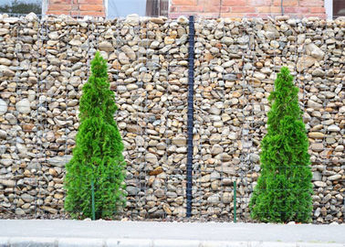 Heavy Zinc Coated Galvanized Gabion Basket 3.0mm Wire 50x50mm Square Hole