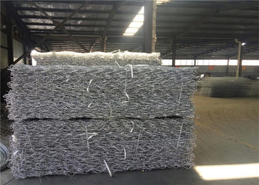 Retaining Wall Gabion Basket - Hexagonal Mesh Galvanized Steel Wire Box for Stability