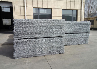 PVC Coating Galvanized Gabion Boxes For Stabilization And Protection