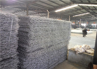 Galvanized Steel Wire Zinc Coated Gabion Baskets For Durable Building Solutions