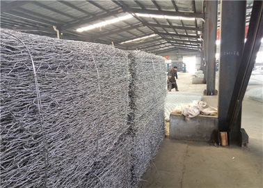 Corrosion Resistance Zinc Coated Gabion Baskets For Bridge Protection
