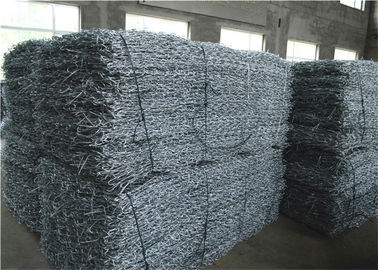100mmx120mm Mesh Size Zinc Coated Gabion Baskets For Riverbank Protection