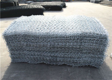 2x1x0.5m Galvanized Steel Hexagonal Wire Gabion Mesh 100x120mm 230g/m2