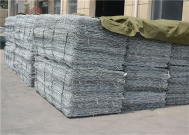 Customization Galvanized Gabion Cages With Pvc Coated Surface