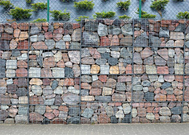 3.0-6.0mm Welded Wire Mesh Gabion - Silver, Square/Round Shape