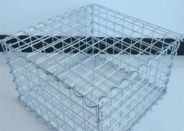 Welded Galfan Gabion Baskets Square Hole For Coastal Erosion Protection