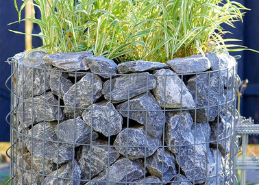 Galvanized Welded Mesh Gabion Planter 2"×2" Square Hole