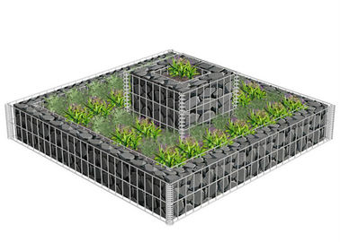 Galvanized Welded Gabion Basket 2x2 Mesh 3.0mm Wire for Landscaping