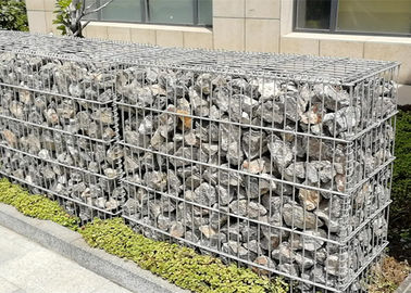 Hot Dipped Galvanized Gabion Cages 3.0-6.0mm Wire Diameter