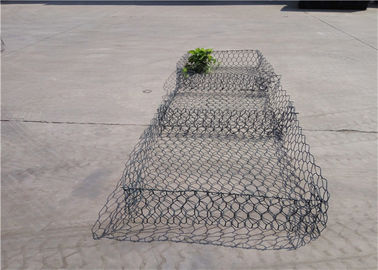 Double Diaphragm PVC Coated Gabion Basket 2.0-4.0mm Wire Diameter