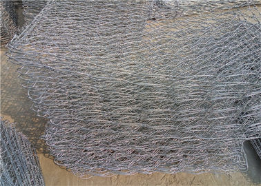 Galvanized Hexagonal Wire Mesh Gabion 2.0-4.0mm for Rockfall Barriers