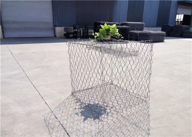 Durable Woven Hexagonal Gabion Box Triple Twist Weaving Simple Assembled