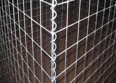 Heavy Galvanized  Gabion Mattress / Galfan Coated Welded Mesh Gabions