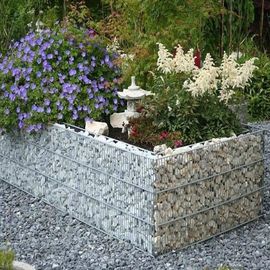 Hot Dipped Galvanized Gabion Box 50x50mm Aperture 3.0mm Wire Gauge