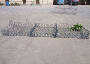 60x80mm Hexagonal Gabion Wire Mesh 2.0-4.0mm Galvanized for Erosion Protection