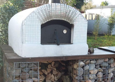 PVC Coated Metal Gabion Baskets 2.0-4.0mm Wire Diameter 60x80mm Mesh