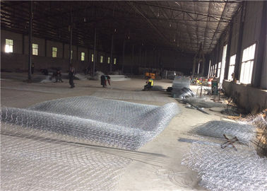Double Twist Hexagonal Woven Gabion Wire Mesh Heavy Zinc Coated