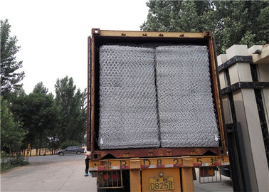 Hot Dip Galvanized Hexagonal Wire Mesh Gabion Boxes For Soil Erosion Preventing