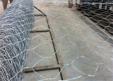 Galvanized Gabion Box 2x1x1m for Erosion Control with 2.0-4.0mm Wire