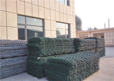 Reinforced itary Hexagonal Galvanized Wire Gabion Boxes with 3.4mm Selvedge Wire