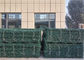 Green PVC Coated Gabion Mesh Basket For River Bank Protection