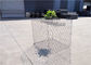 Stone Cage Retaining Wall Gabion Baskets , Gabion Mesh Cage Easy To Install