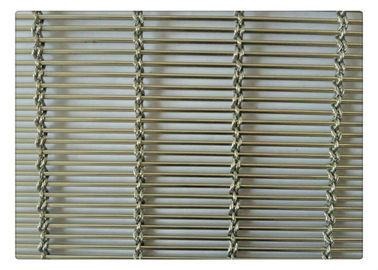 Woven Decorative Wire Mesh Fence Panels For Architecture 0.2mm-4mm Wire Diameter