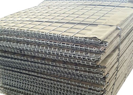 Galvanized Welded Mesh  Barrier 76.2x76.2mm for Flood Control