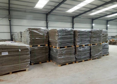 Welded Defensive Barrier / Defensive Bastion Gabion Mesh Box With Brown Geotextile For itary